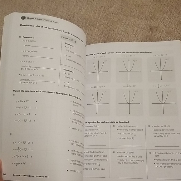 Complete MathSmart Grade 10 + Pastel Pencils - Picture 2 of 3